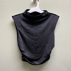 Black Sleeveless Top
